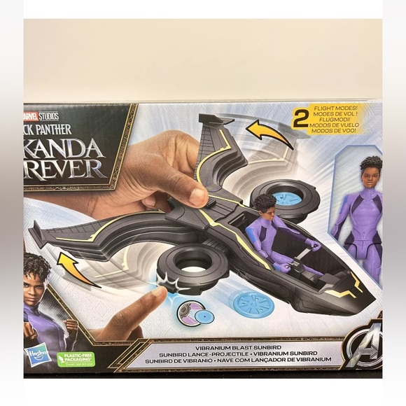 Marvel Studios Black Panther Wakanda Forever Vibranium blast Sunbird. New. - Picture 3 of 10